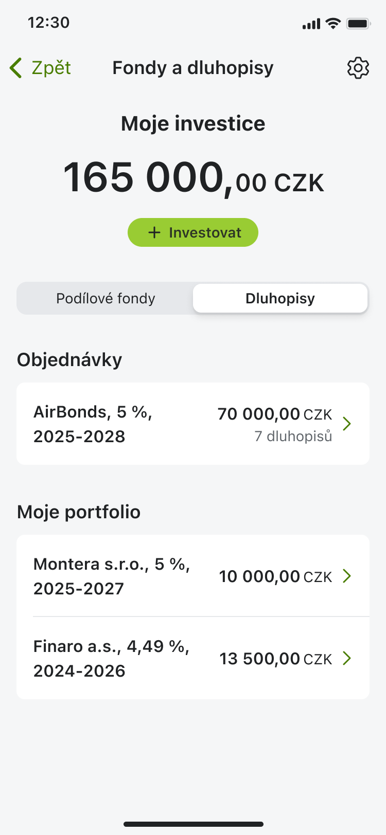 Celkový přehled