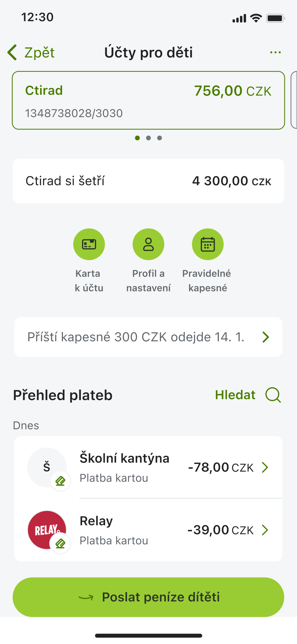 Hlavní informace máte hezky pohromadě