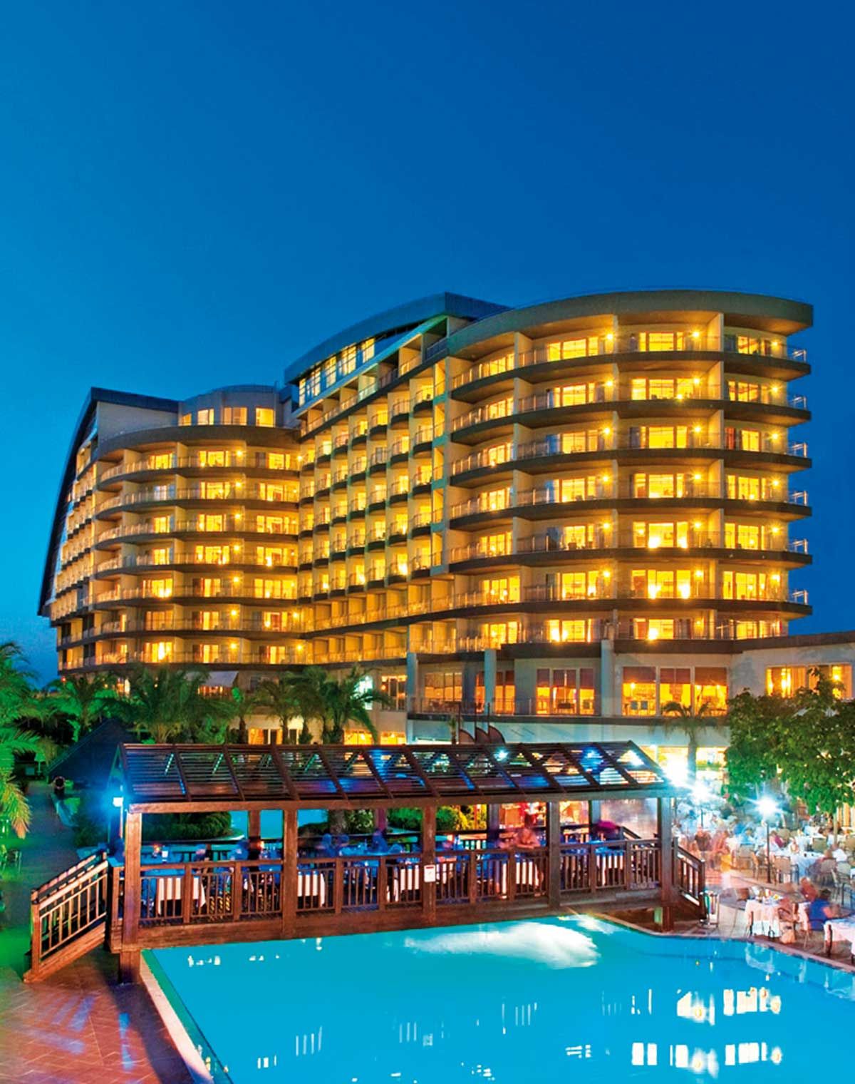 Pohled na hotel