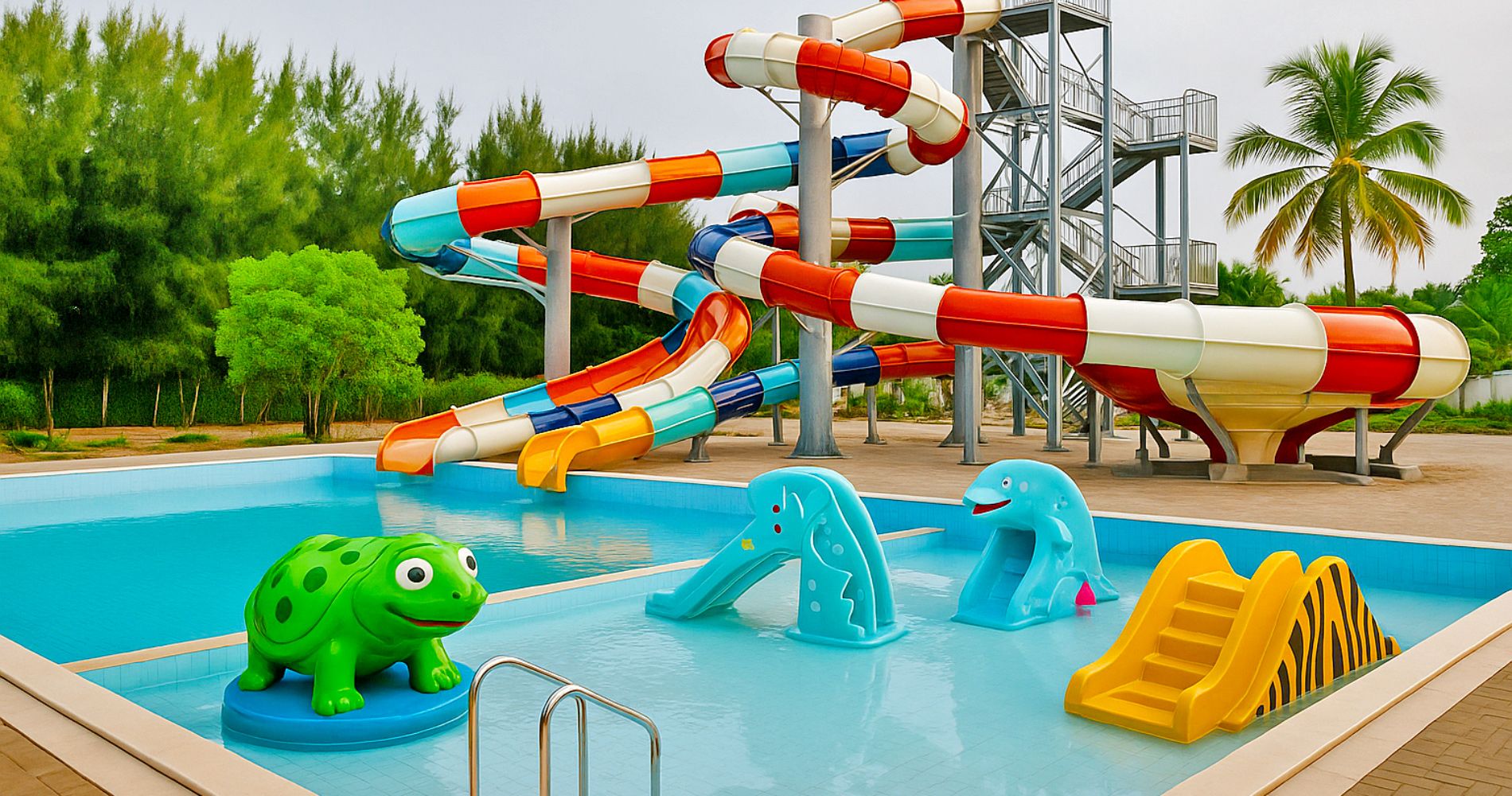 Aquapark - vizualizace
