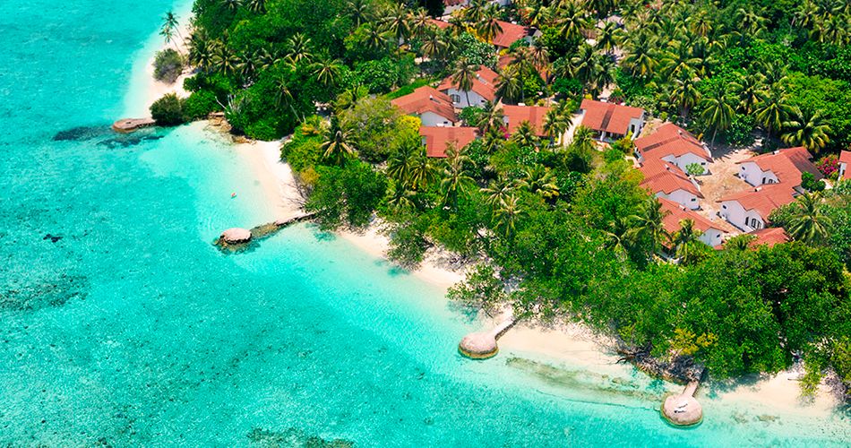 Pohled na resort
