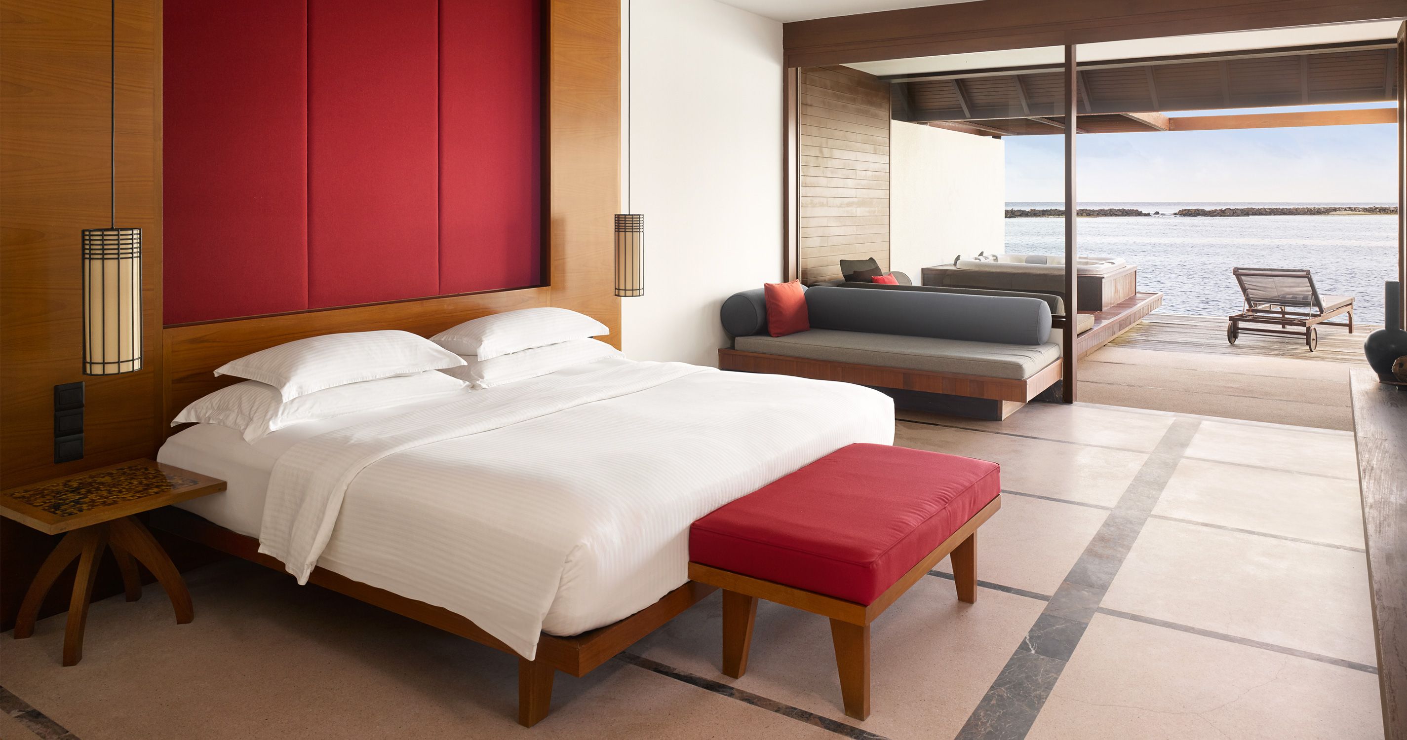 Vodní vila s vířivkou