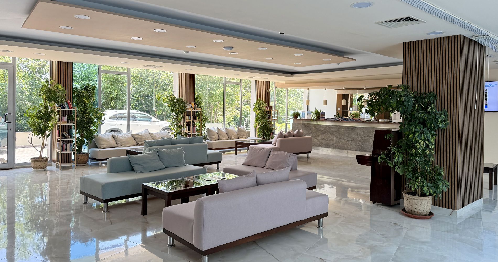 Recepční hala hotelu