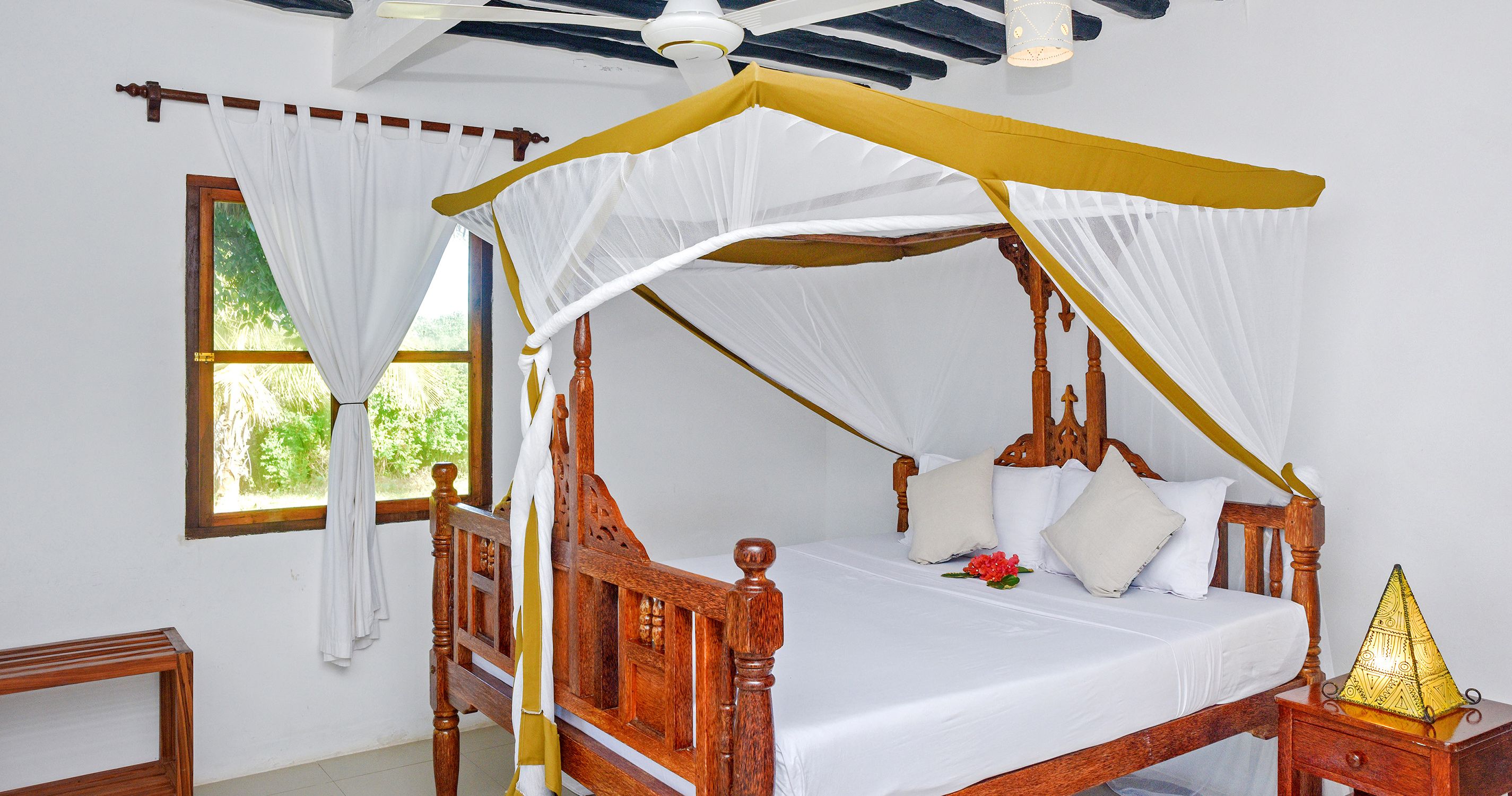 Pokoj Deluxe s výhledem do zahrady