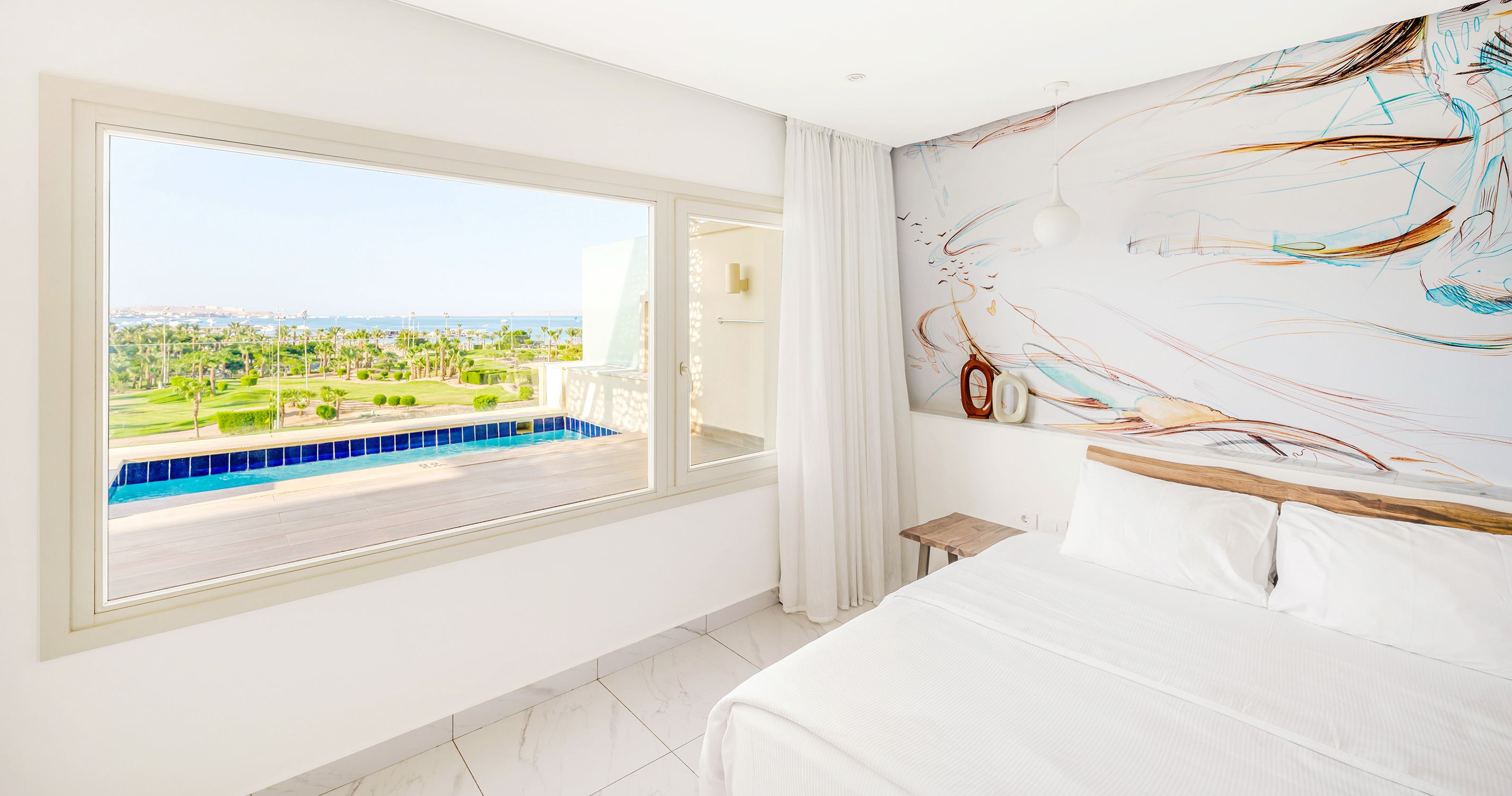 Suite s vlastním vstupem do bazénu