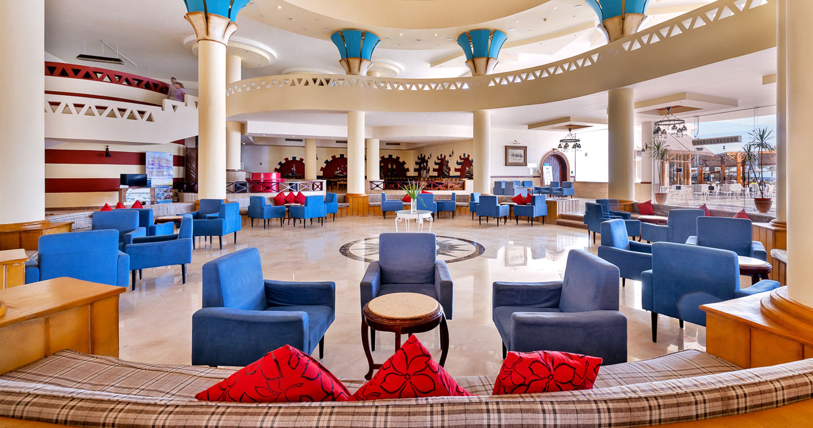 Recepční hala hotelu