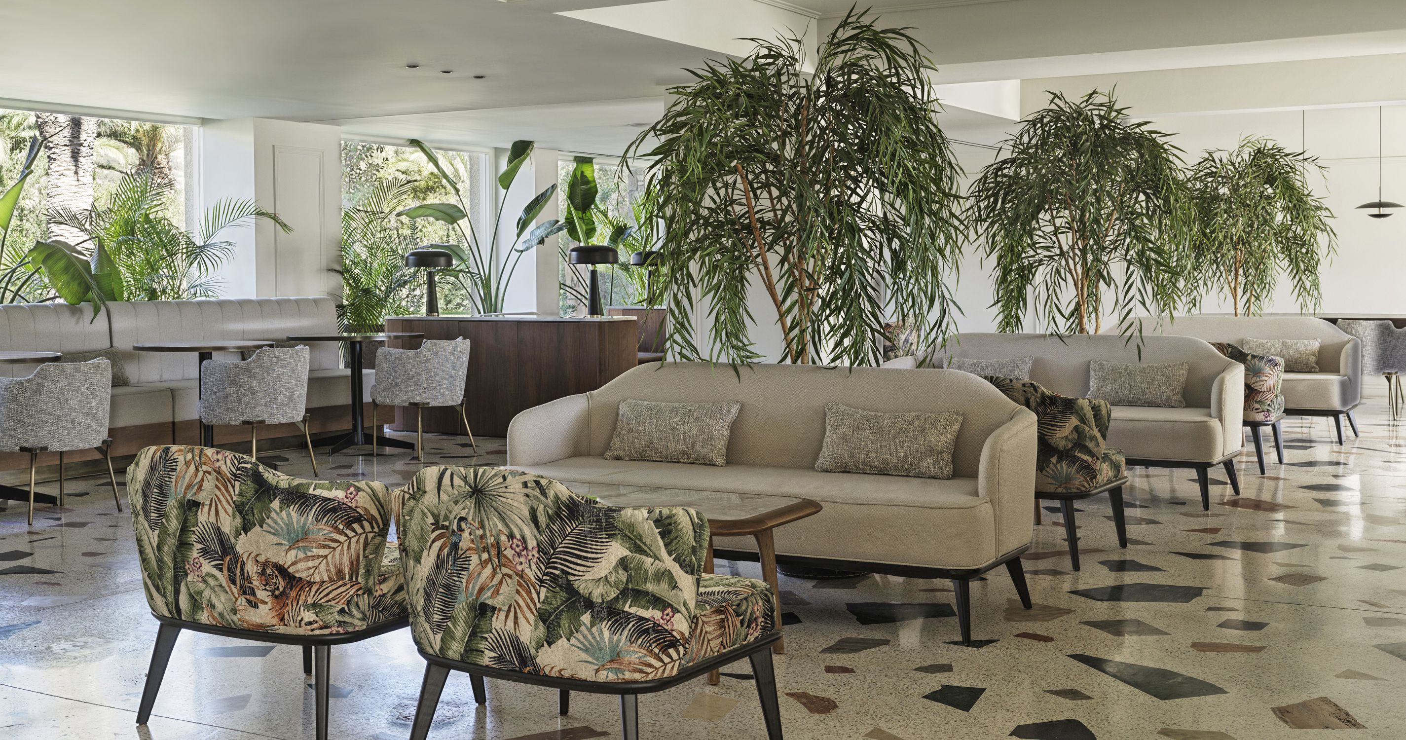 Recepční hala hotelu