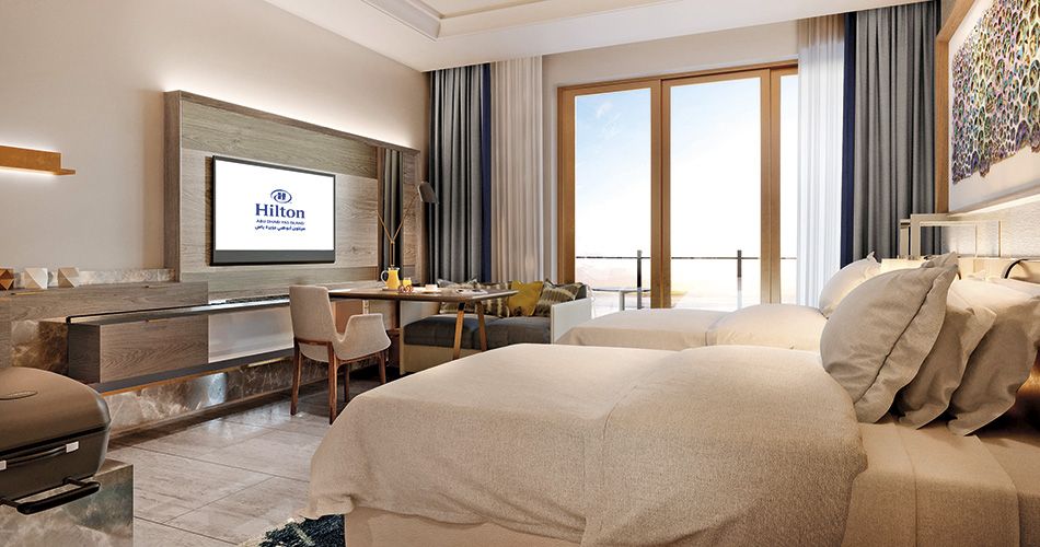 Hotelový pokoj - vizualizace