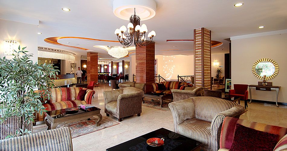 Recepční hala hotelu