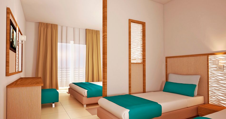 Rodinný pokoj - vizualizace