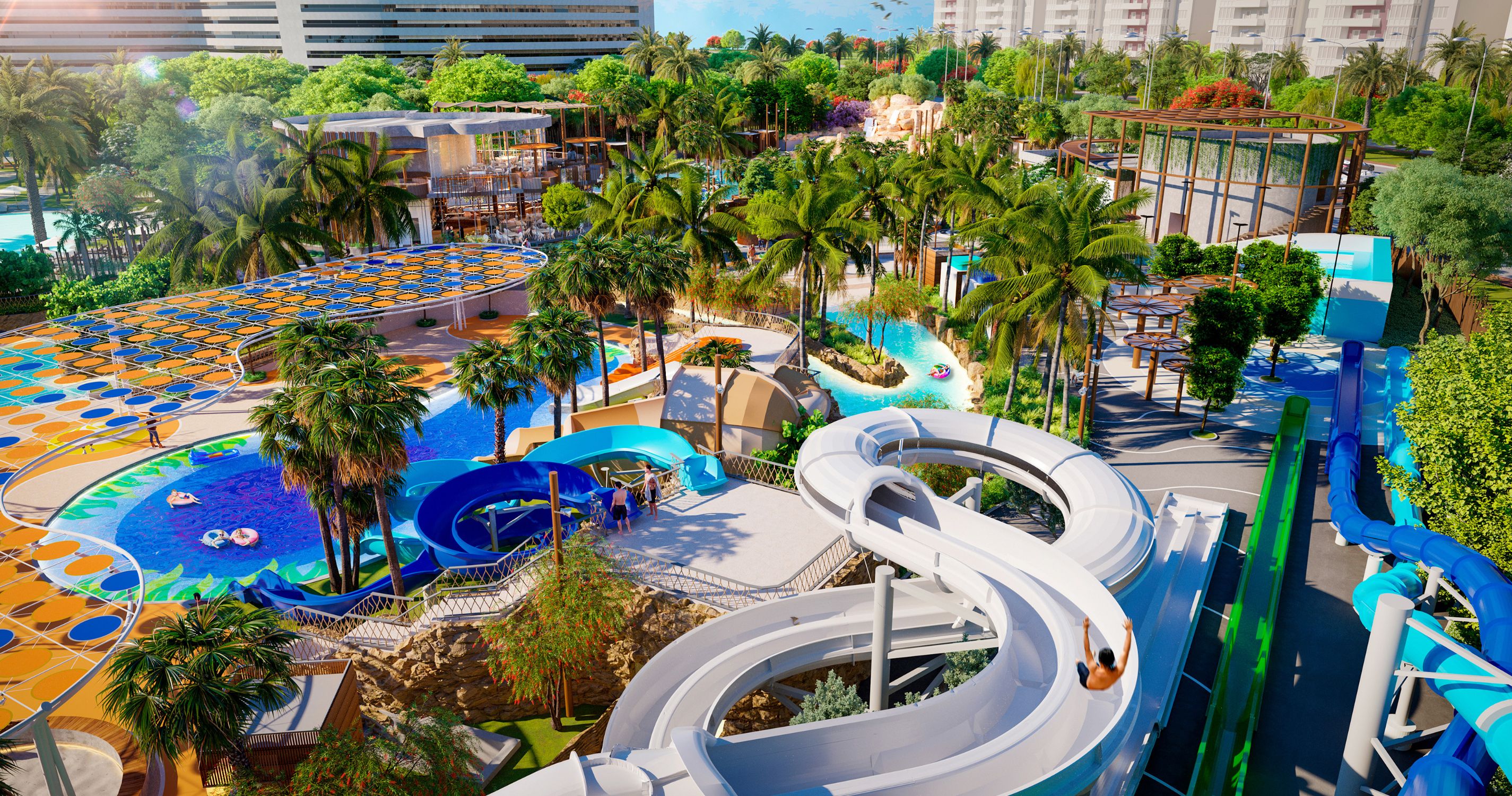 Aquapark - vizualizace