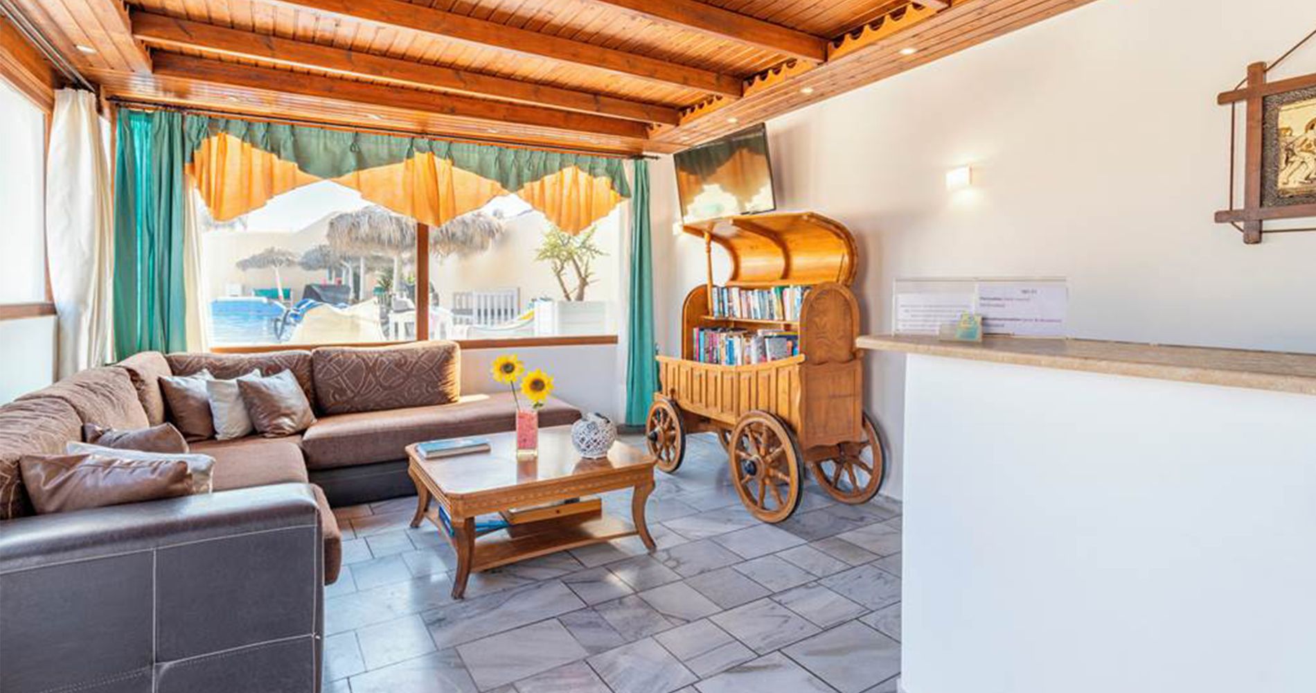 Recepční hala hotelu