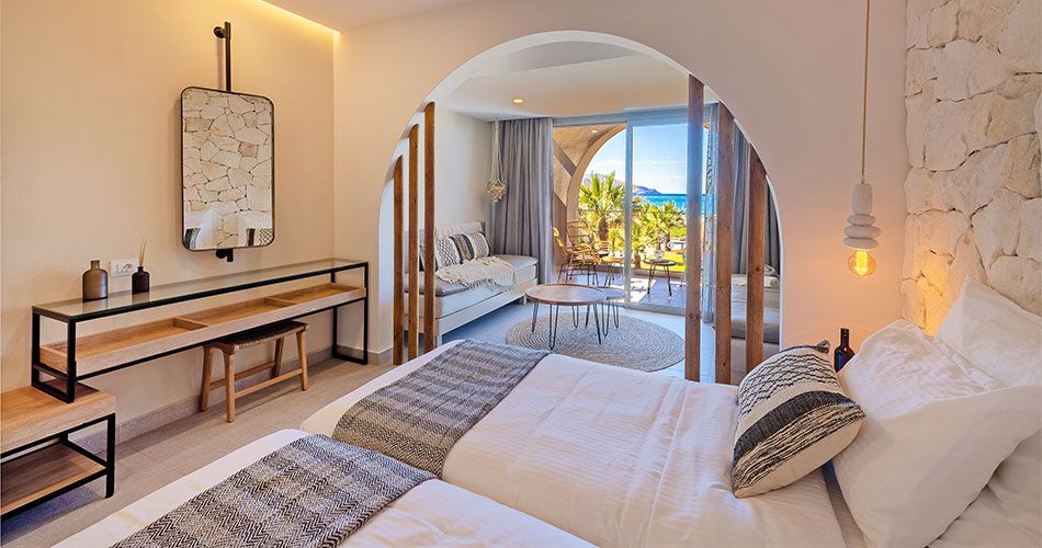 Pokoj Superior s výhledem na moře