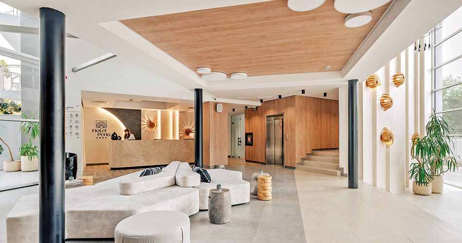 Recepční hala hotelu