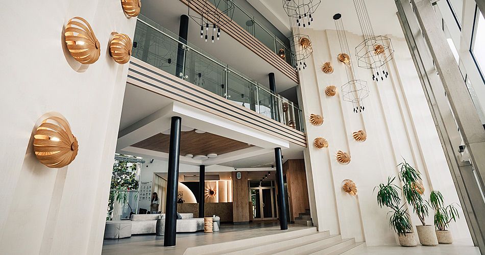 Recepční hala hotelu