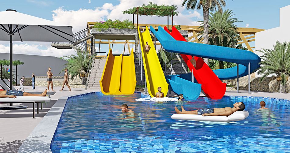 Aquapark - vizualizace