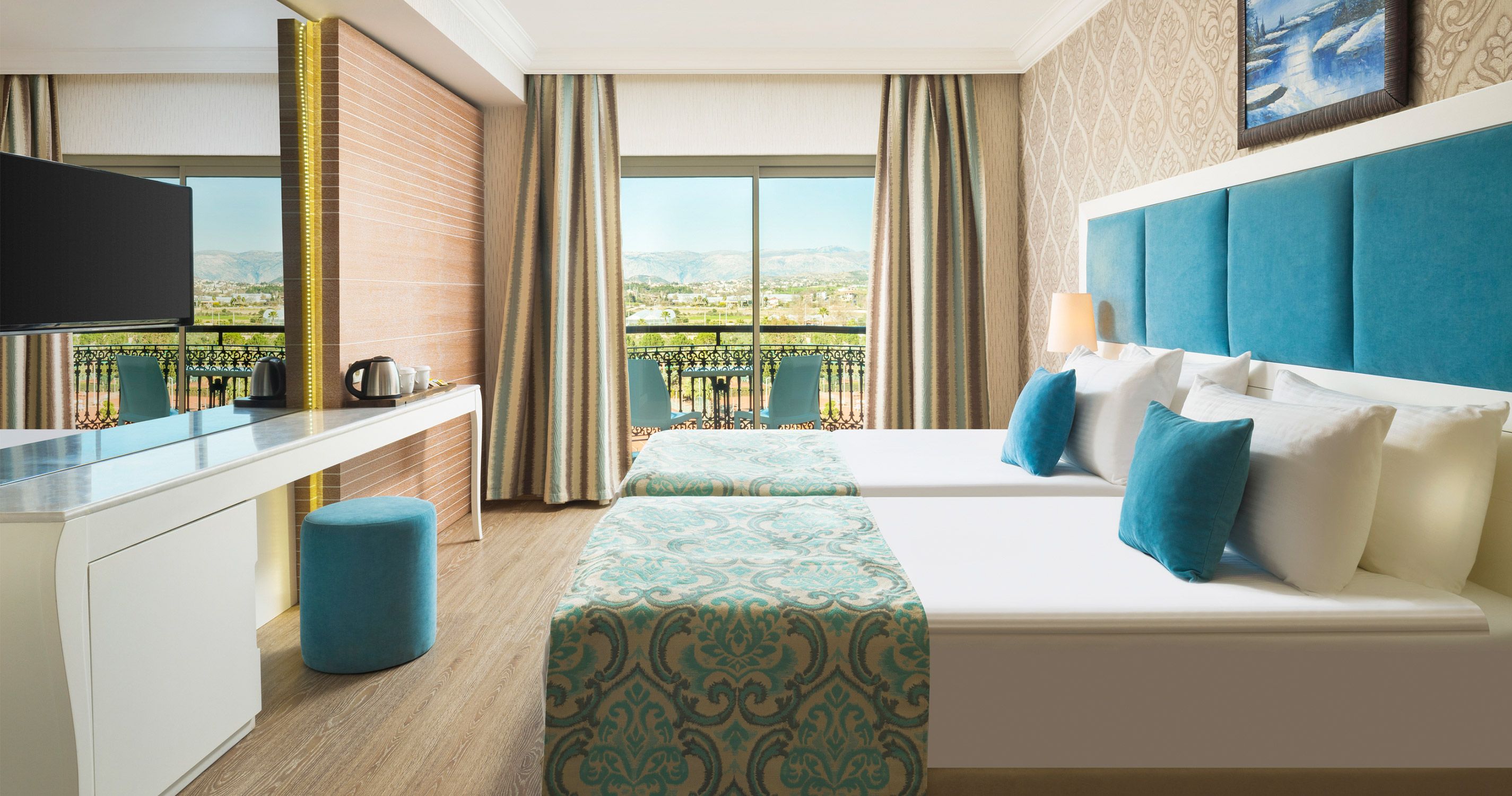 Standardní pokoj s výhledem do krajiny