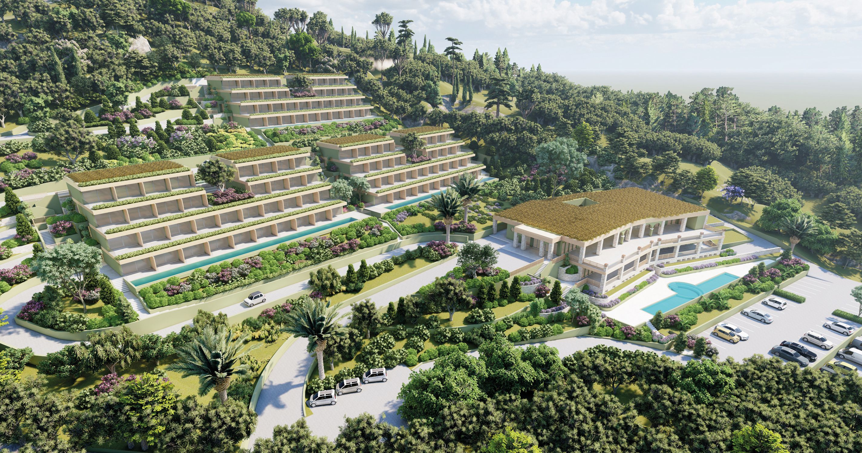 Hotel Mythos Panorama - vizualizace