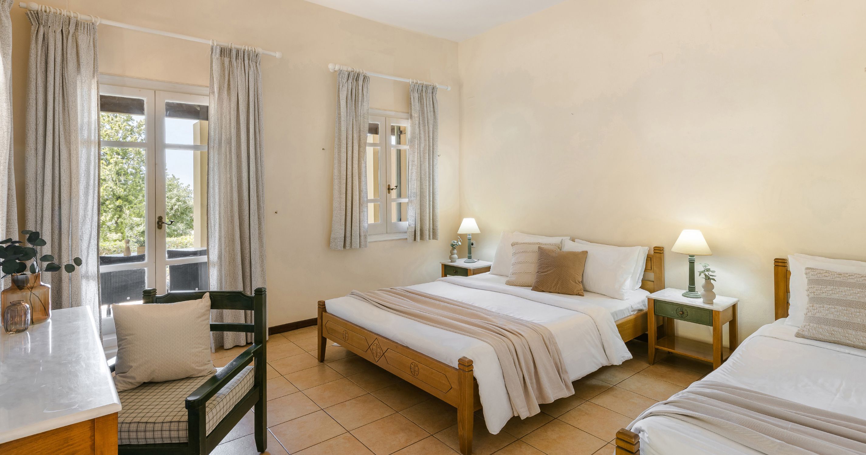 Rodinný pokoj s výhledem na moře