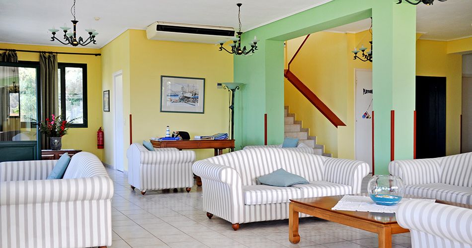 Recepční hala hotelu