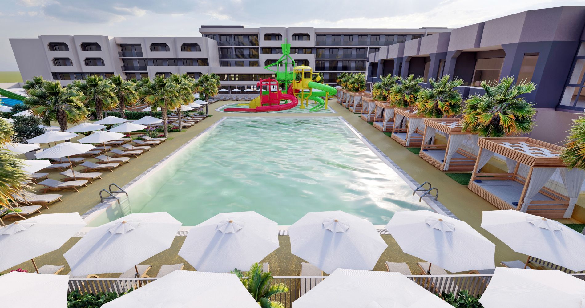 Atliman Beach Resort - vizualizace