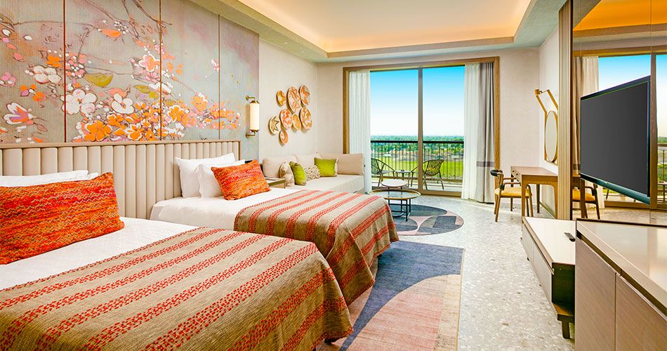 Pokoj Superior s výhledem na golf