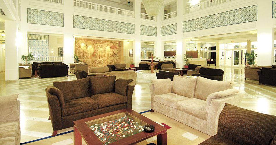 Recepční hala hotelu