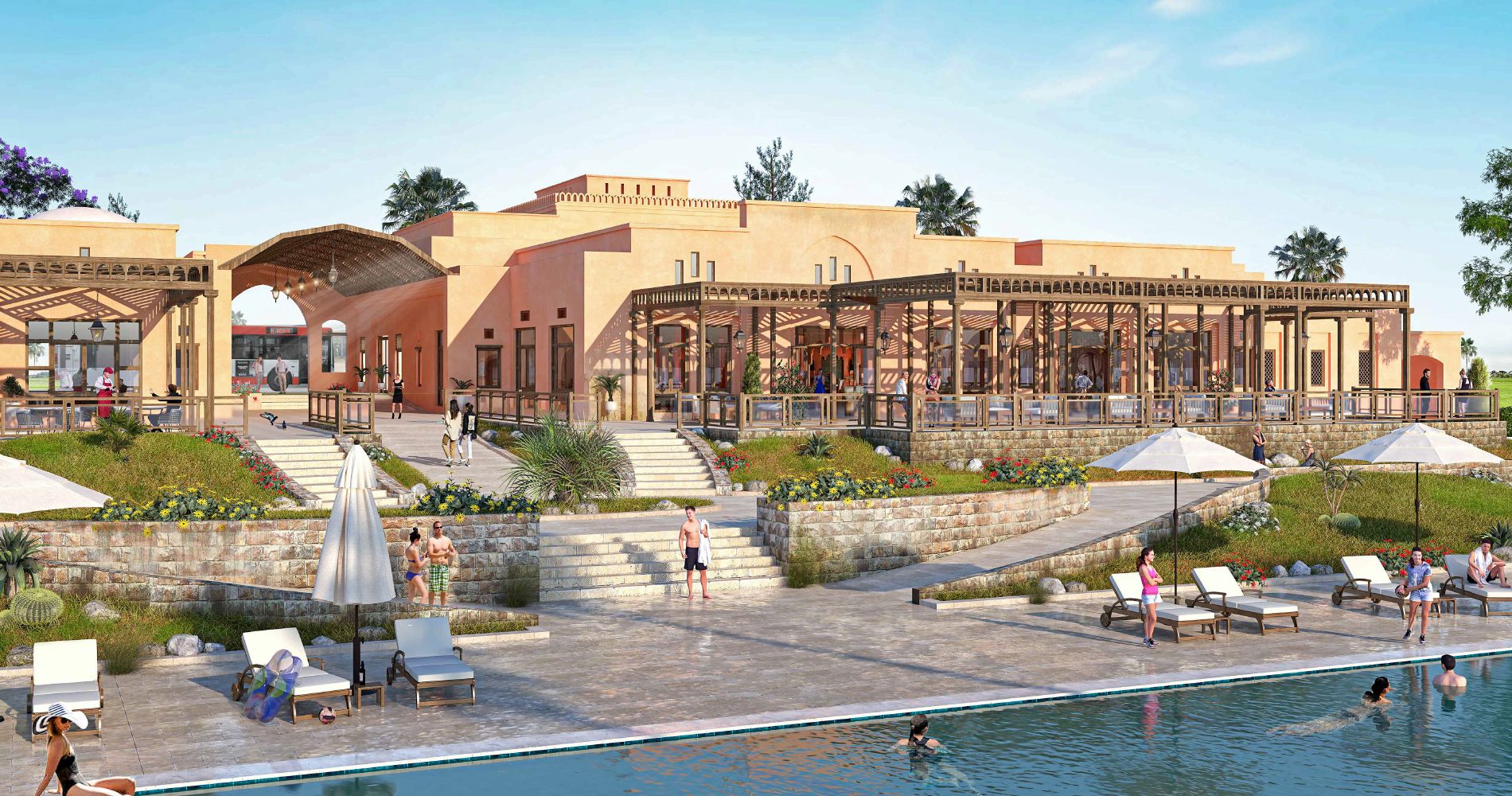 Hotel Jaz Elite Negma - vizualizace