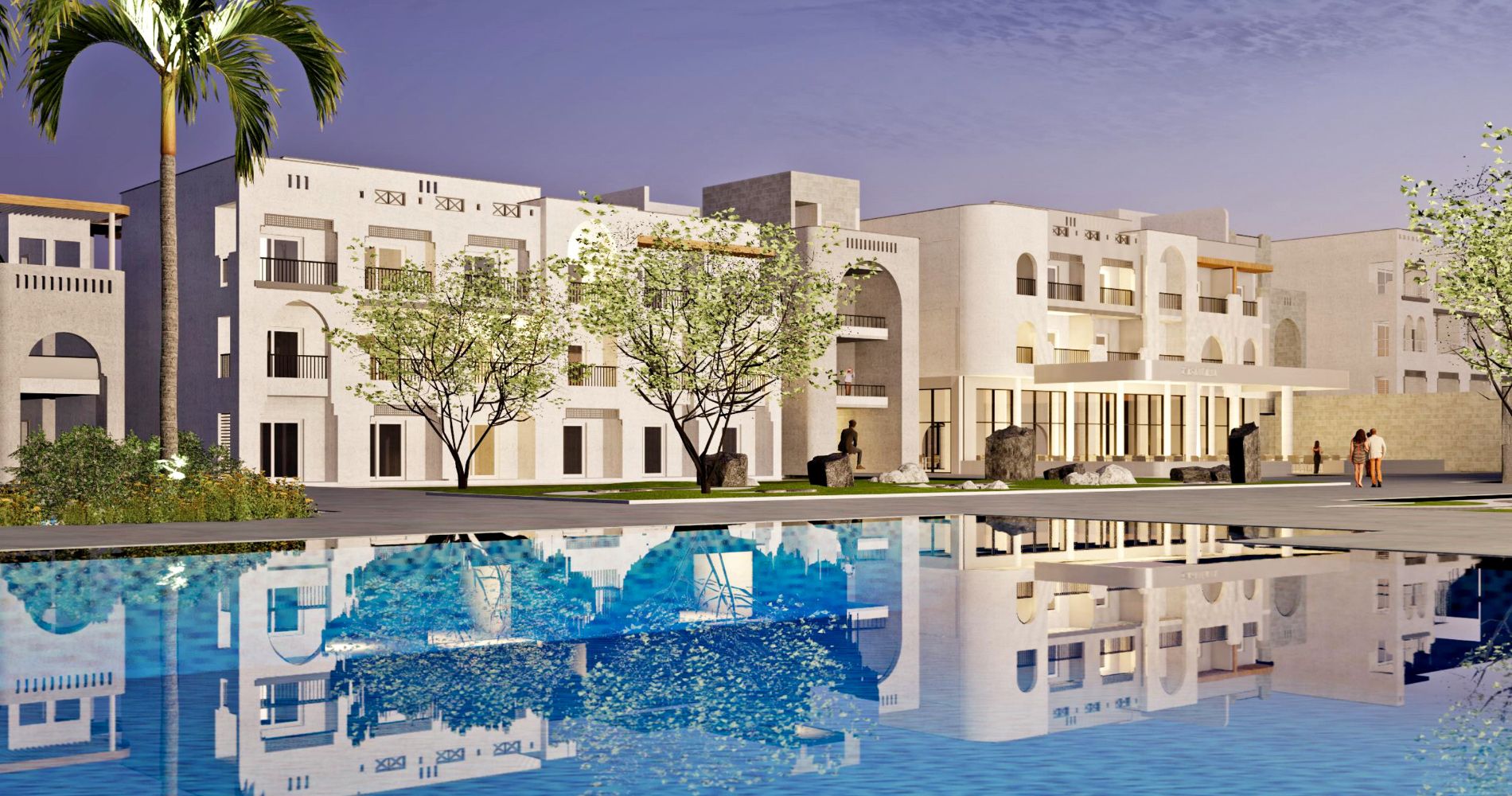 Bazén - vizualizace