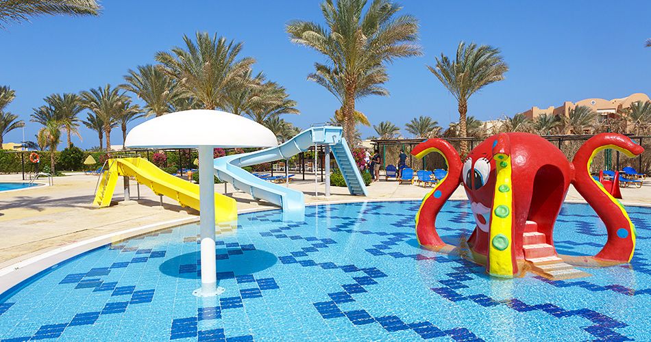 Aquapark v areálu Madinat Coraya