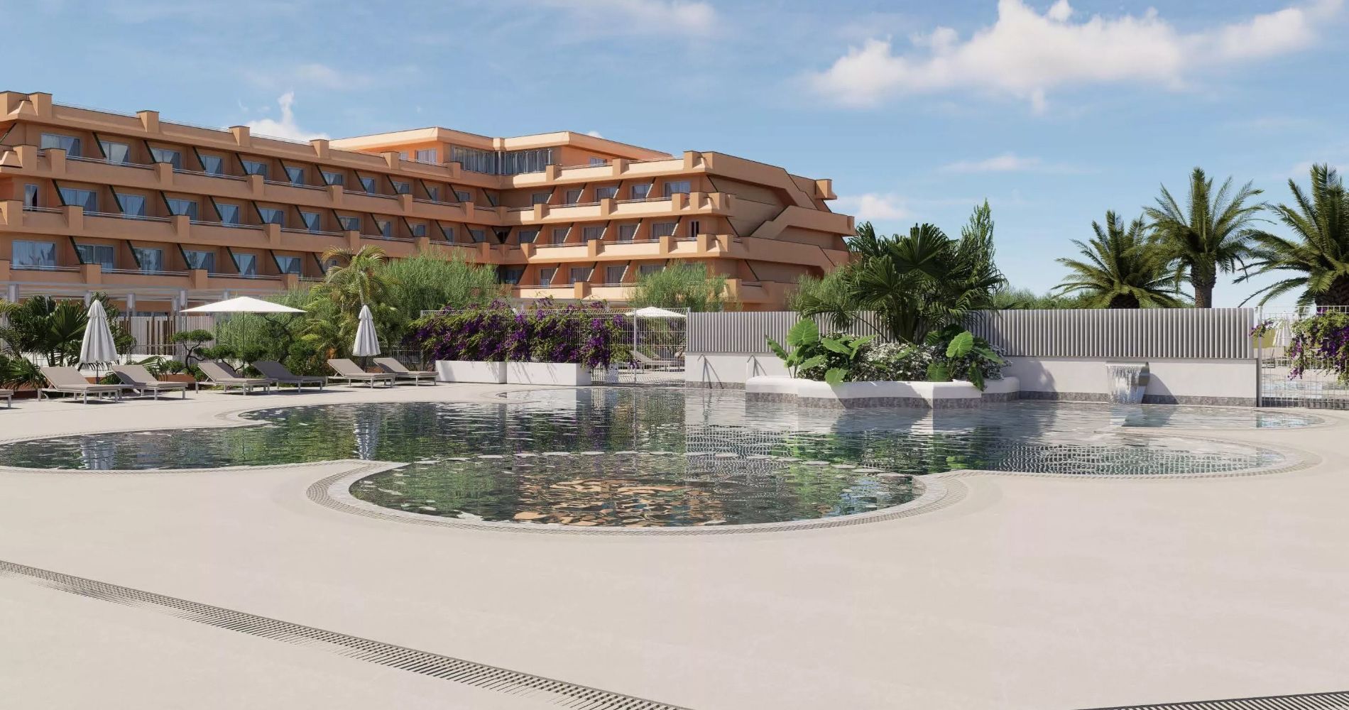 Bazén - vizualizace