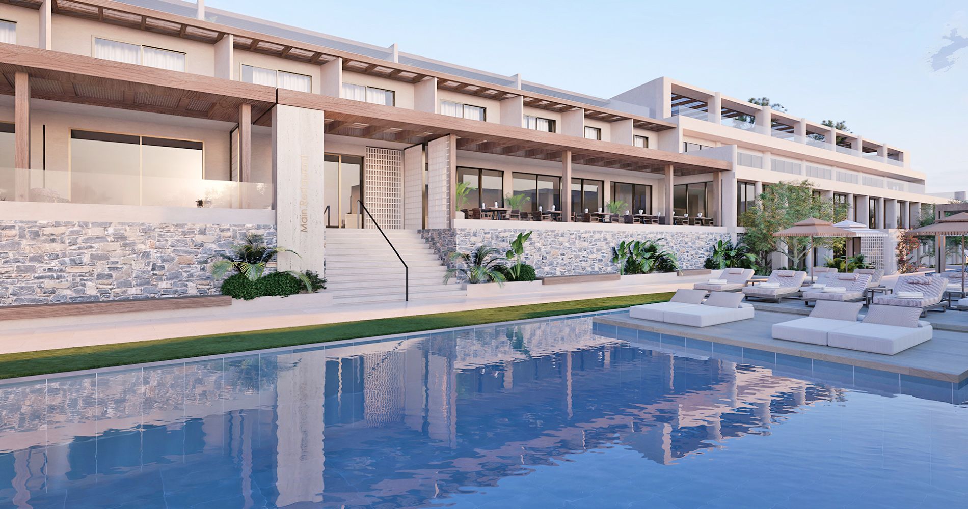 Bazén - vizualizace