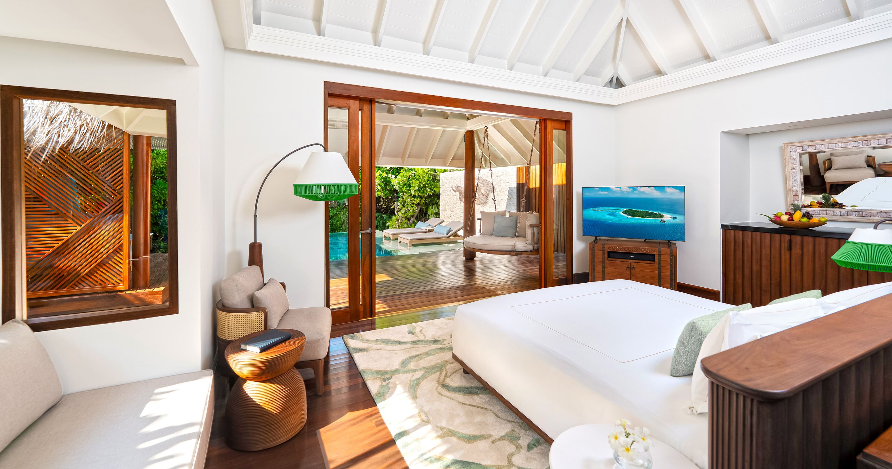 Plážová vila s bazénem