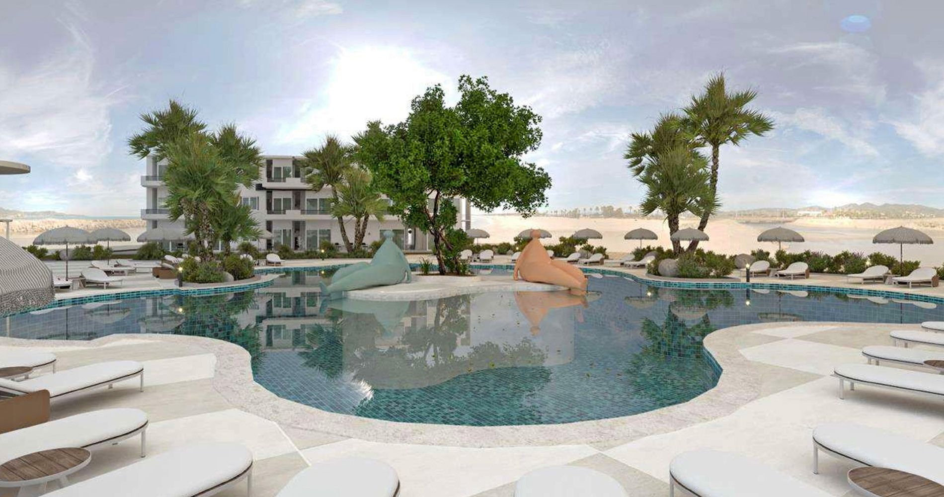 Hotel Flow Aqua Legends Resort - vizualizace