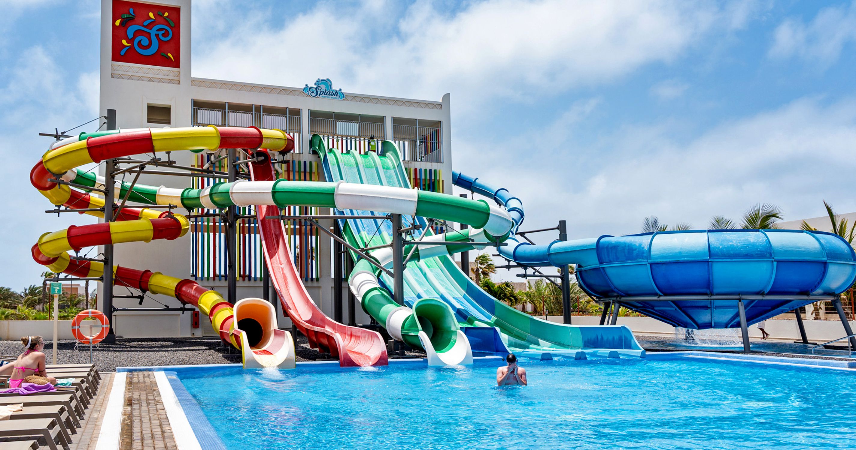 Aquapark sesterského hotelu Riu Palace Santa Maria