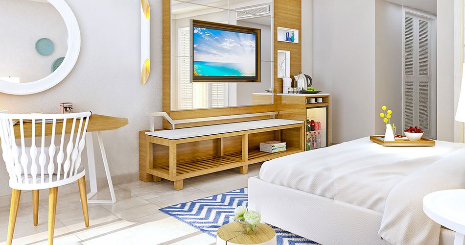 Hotelový pokoj - vizualizace