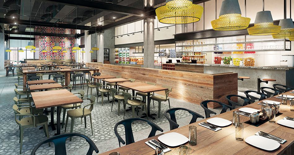 Restaurace - vizualizace