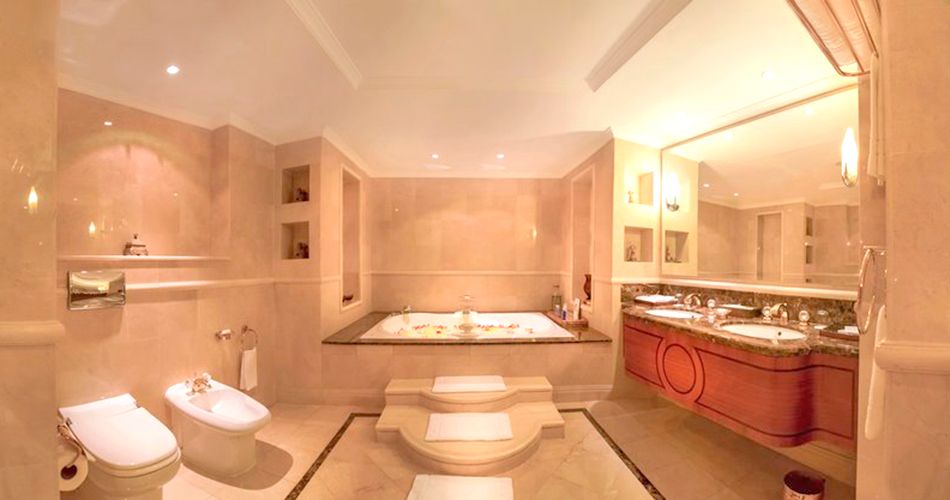 Hotelový pokoj - Koupelna