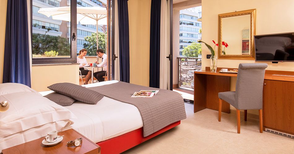 Best Western Blu Roma - hotelový pokoj