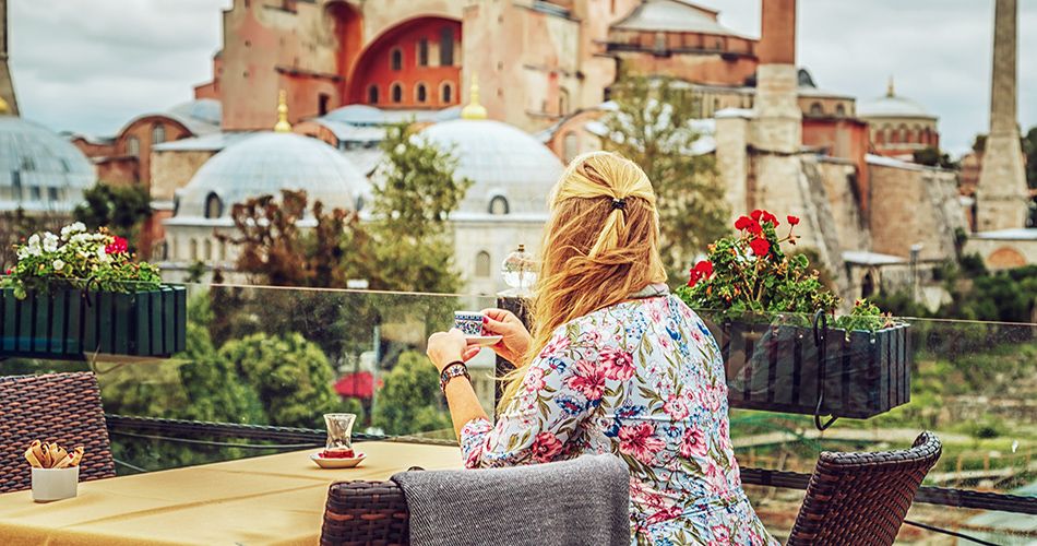 Istanbul - chrám Boží Moudrosti – Hagia Sofia