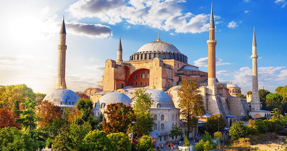 Istanbul - chrám Boží Moudrosti – Hagia Sofia