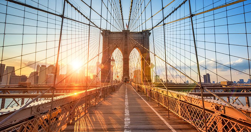New York - Brooklynský most