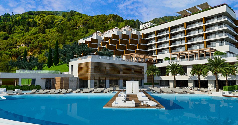 Angsana Corfu - vizualizace