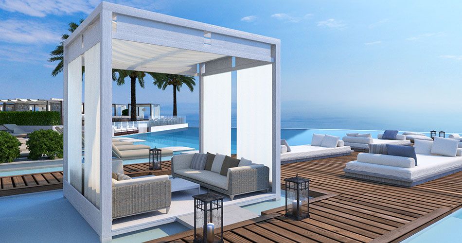 Bazén - vizualizace