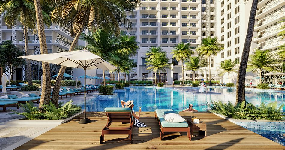 Bazén - vizualizace