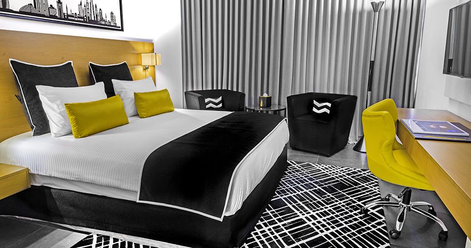 Hotelový pokoj - vizualizace