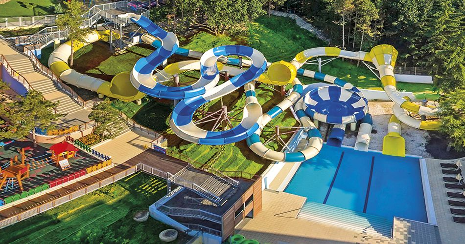 Aquapark v sesterském hotelu Grifid Bolero