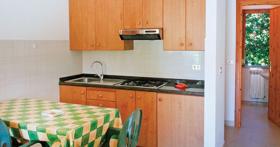 Apartmán - kuchyňský kout