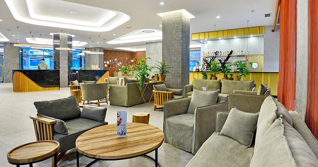 Recepční hala hotelu