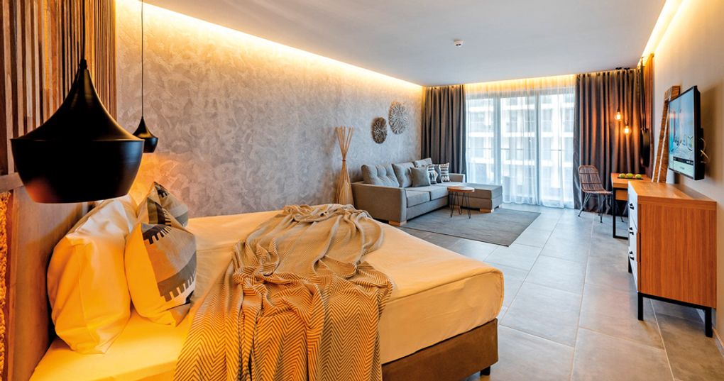 Hotelový pokoj s výhledem na moře